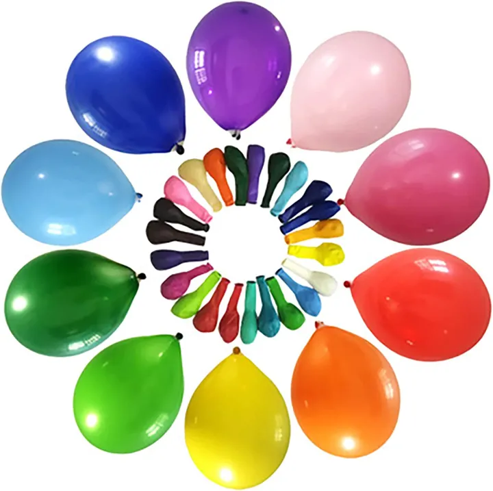 Pack%20of%2025/50/100%20Pieces%20Multicolor%2012"%20Rainbow%20Latex%20Balloons%20Assorted%20Colors%20for%20Vibrant%20Birthday,%20Baby%20Shower,%20Wedding%20Party%20Decorations%20-%20Image%204