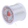 White Stretchy Elastic Crystal String Cord Thread for Jewelry Making Beading Bracelet Wire (80 Yards 0.5 mm). 