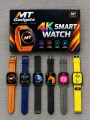 MT Smart Watch T900 Smart Watch / Ultra Big Screen 7 Straps SmartWatch - 2.09 Infinite Display - 49MM Dial Size - Built-in Games - Bluetooth Calling - Crown Working. 
