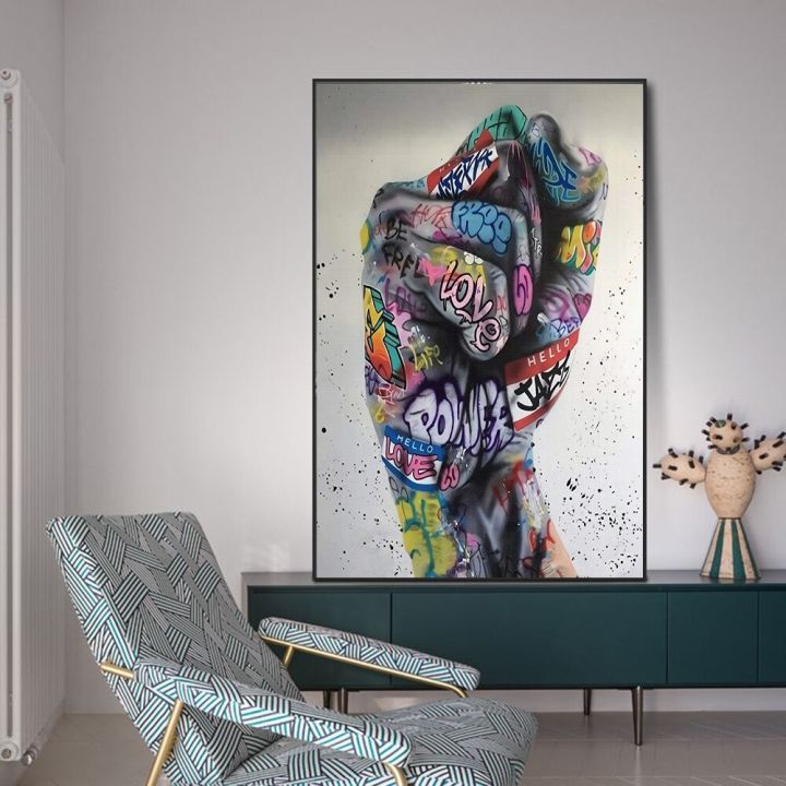 Inspiring%20Hand%20Graffiti%20Art%20Paintings%20on%20the%20Wall%20Art%20Posters%20and%20Prints%20Street%20Art%20Hands%20Pictues%20For%20Living%20Room%20Wall%20DecorSize%2022x12%20-%20Image%205