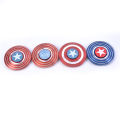 American Captain Fingertip Gyro Shield Alloy Gyro Spinner Decompression Toy. 