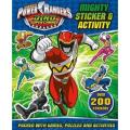 Mighty Colouring: Saban's Power Rangers Dino Super Charge By igloo books. 