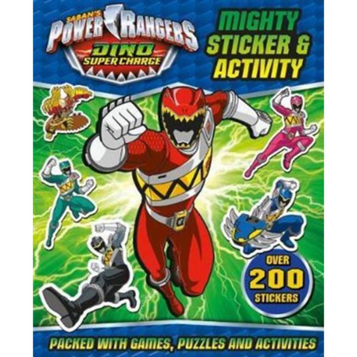 Mighty Colouring: Saban's Power Rangers Dino Super Charge By igloo books