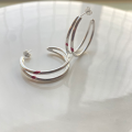 ARTIST-MADE COLLECTION MERCH By BTS Jimin Red Carving Earring. 