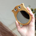 Handle Mirror Korean Girl Makeup Mirror Creative Handheld Mirror For Female Students Dormitory Small Portable Mirror Cute. 