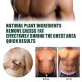 Man Breast Firm Massage Cream Ginger Serum Remove Excess Fat Effective Shrink Chest Gynecomastia Tighten Essence Oil Cream 30ml. 