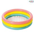 INTEX Sunset Glow Baby Pool (2ft ,3ft, 4ft, 5ft, 5.5ft, 6ft) | With Air Pump, 10pcs Balls & 2 Repair Patch | Bath Tub For Kids - Swimming Pool For Kids - Inflatable Kids Bath Tub For Children  -  Swimming Pool for Family - Baby Tub - Kids Bath - ToyzRusPk. 