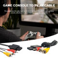 Av Cable for Lcd Led Tv Enhance Gaming Experience with Audio Line Hd-compatible Av Cable for N64/game Cube/super-nintendo Perfect for Southeast Asian Gamers Composite Video Audio Cable for Monitor. 