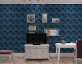 Fashion Damas 3D Wallpaper Non Self-adhesive (Roll size 0.53 x 9.5 meters). 