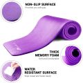 Yoga Mat 15MM, Eco Friendly Thick Memory Foam Exercise Mat with Carry Bag and Strap, (183 x 60 cm) High Density Non Slip Workout Mat for Women Men Home Fitness Pilates Gymnastics Meditation. 