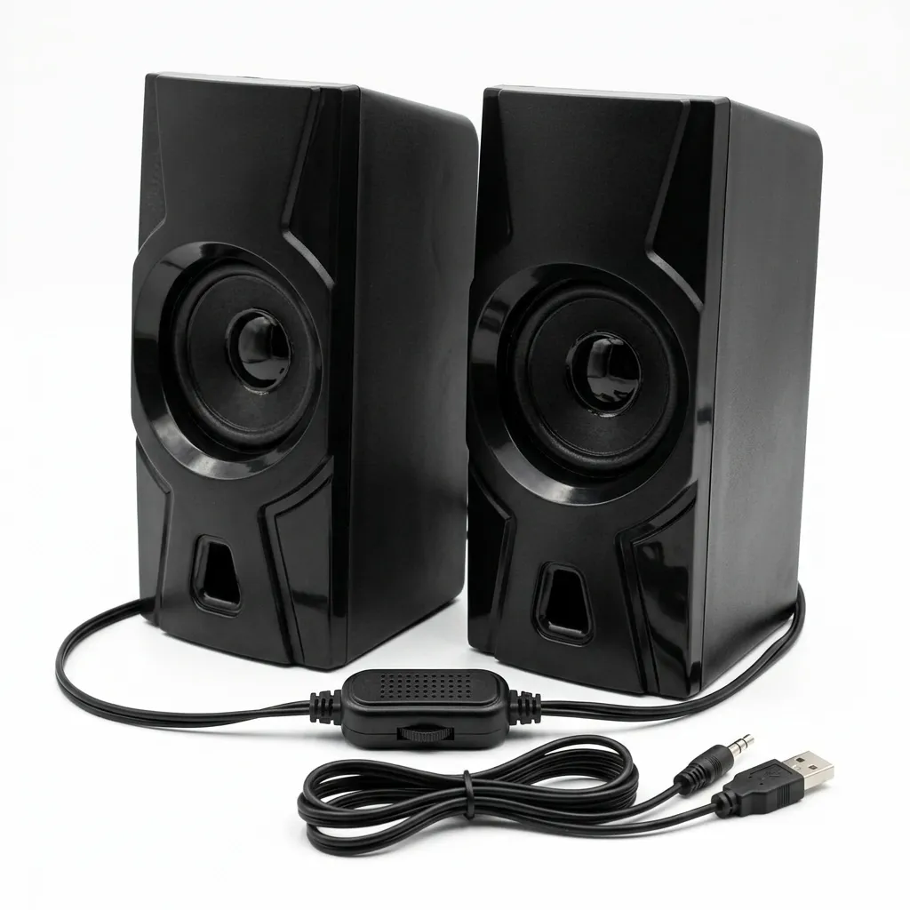 Speakers for PC Full Bass | USB Powered Speakers 2.0 Channel