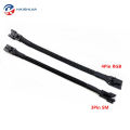 Corsair 5v 12v 3pin 4pin Rgb Fan To Jst Sm 3-Pin Argb Adapter Cable For Phanteks / Lian-Li Led Strip Black Sleeved. 