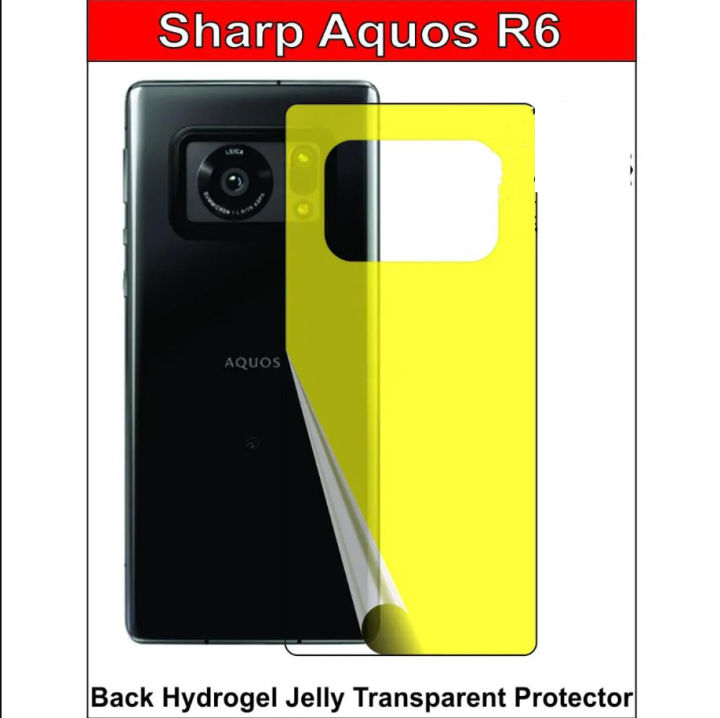 Sharp Aquos R6 Back Protector Hydrogel Jelly-Clear | Daraz.pk