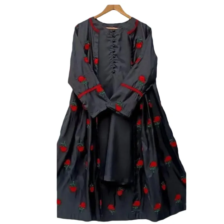 Stylish%20Collection%20Stitched%20Embroidered%20Flower%20Gown%203Pc%20Dress%20-%20Perfect%20For%20Trending%20Women%20And%20Girls%20-%20Image%202