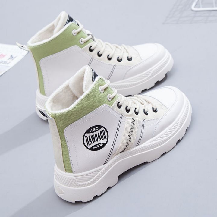 Short boots women's spring and autumn single boots 2021 new British style Martin boots women's shoes students Korean version of all-match high-top shoes