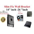 Best Quality 14 inch To 26 inch Universal LCD LED TV Fix Wall Bracket Wall Mount Wall Stand Slim Wall Bracket Wall Mount Wall Stand Non-Movable Wall Bracket Wall Mount Wall Stand. 