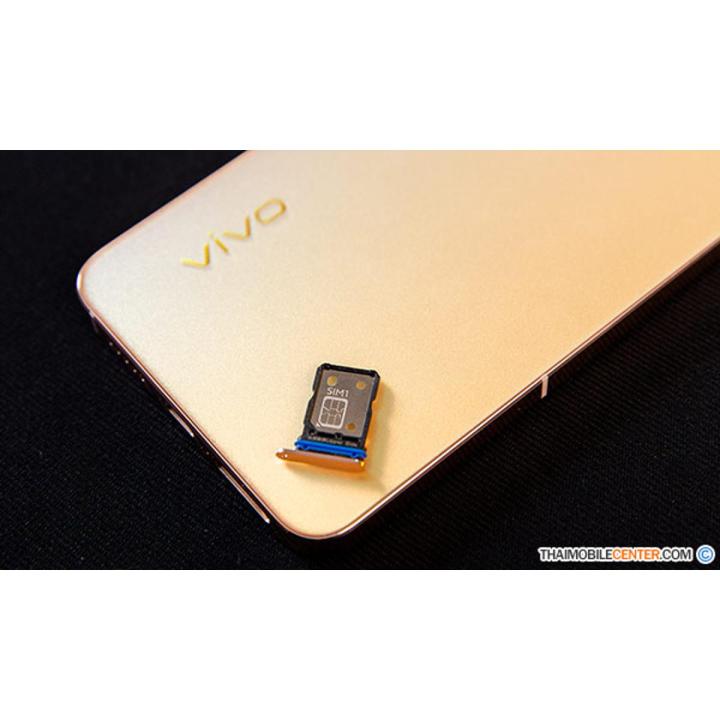 Vivo-V23 5G SIM Tray Sim Jacket Sim Slot Sim Door For Vivo-V23 5G - Golden
