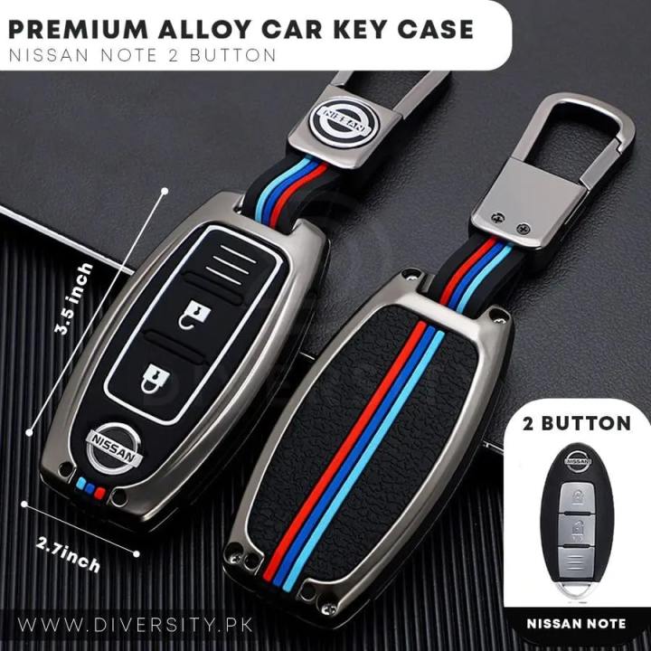 Nissan Note Zinc Alloy Metal Key Fob Remote Cover With Key Chain Daraz pk nissan-note-zinc-alloy-metal-key-fob-remote-cover-with-key-chain-daraz-pk