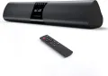 PC Soundbar, 20W Bluetooth Computer Speaker, Wired and Wireless Mini TV Soundbar for Desktop Laptop, Portable Soundbar,USB Powered, 3D Surround Sound, Built-in Microphone, 3.5mm Aux Input & TF, 16". 