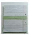 100 sheets-Single side broad lines-Assignment Papers- Two Hole Punched with Margin. 