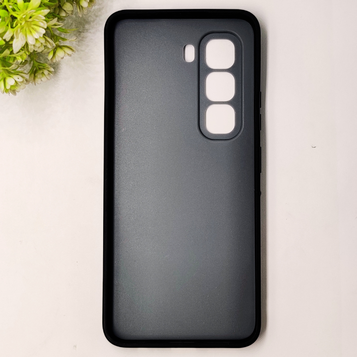 Infinix%20Hot%2050%20Pro%20Classic%20AG%20Fluid%20Skin%20Silicone%20Magsafe%20Logo%20Back%20Case%20(Gray)%20-%20Image%203