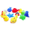 Soft Rubber Baby Duck And ChuChu Animal Toys Set for kids - swimming pool & water toys. 