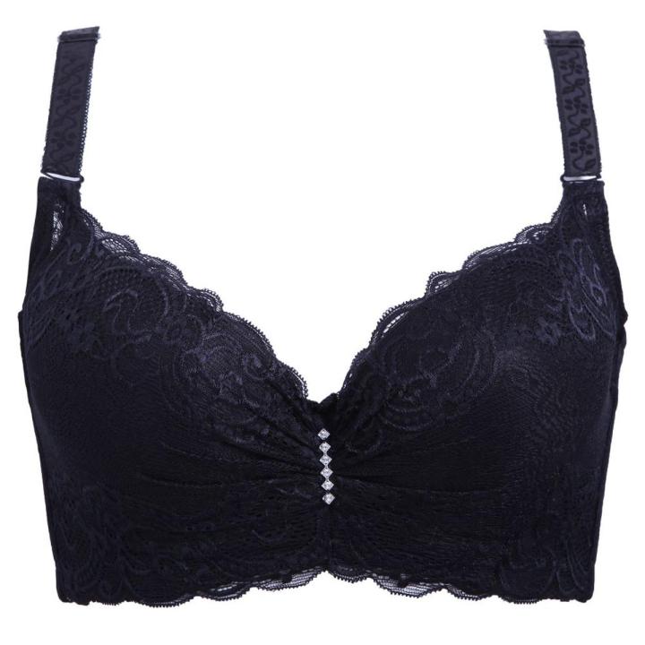 Women Female Bralette Lace Underwear Push Up Bras 80 85 90 95 100 Intimates Lace Bra Lingerie Big Size Women Bra