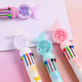 summerflowers 10Color 0.5mm Student Cartoon Ballpoint Pen Cute Butterfly Colorful Pens Kids Diary Scrapbooking Drawing Stationary. 