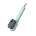Cleaning Brush With Soap Dispenser | Long Handle | Soft Bristle | Shoes & Clothes Cleaner | Household Laundry Cleaning Tool. 