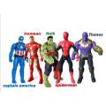 Superheroes Action Figure 5 Pcs Avengers Figure Set With Accessories For Kids - F10520. 