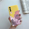 For Funda Real me Realme GT Master Edition RMX3363 RMX3360 Cases Cover Cute Cartoon Pretty Flower Soft Silicone Phone Case 6.43. 