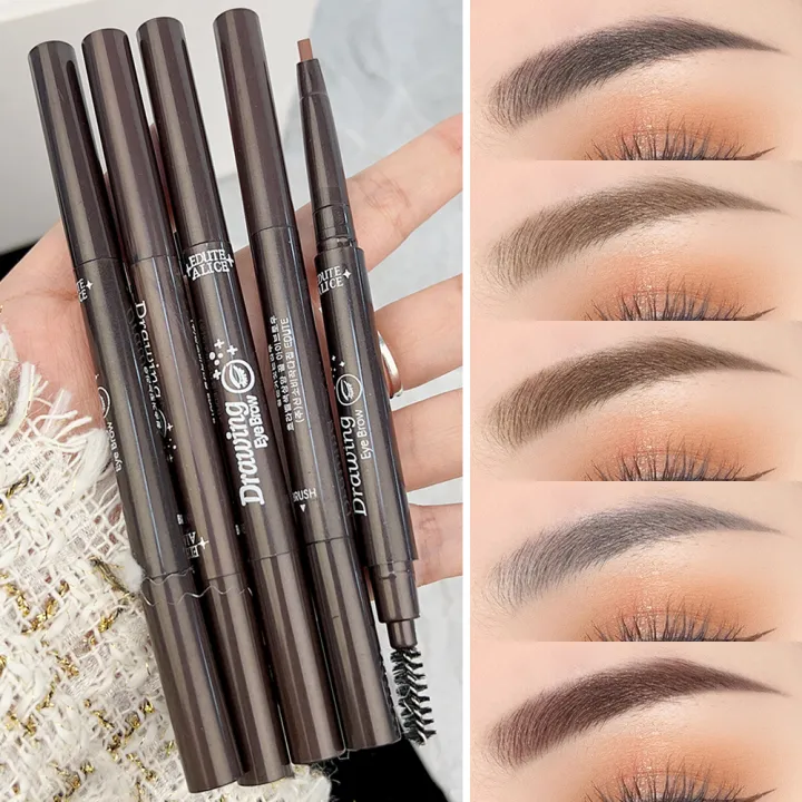 Natural%20Makeup%20Double%20Heads%20Automatic%20Eyebrow%20Pencil%20Waterproof%20Long-lasting%20Easy%20Ware%20Eyebrow%20Pen%20with%20Eyebrow%20Brush%20-%20Image%202