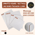 Cake Board Laminated Wood (10 pcs). 
