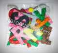 ABC Glitter Foamy Sticker English Alphabets (Pack of 3). 