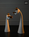 Handmade Sufi Darwish Home Decor Set – Elegant Candle Holders | Home Decoration & Spiritual Art | Luxury Gift Item. 