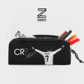 Ronaldo CR7 Black Box Pouch For Girls & Boys - Space Galaxy Box Pouch (Digital Printed on cloth) By Zezo. 