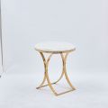 IMPORTED Corner / Coffee / Side Table Stainless Steel Electroplated Gold SF-687. 