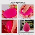 Pack of 1 Foundation Sponge Blender Blending Facial Makeup Sponge Cosmetic Puff Makeup Foundation Powder Beauty Blending Sponge-Assorted Colors. 