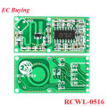 HB100 Microwave Doppler Radar Sensor 10.525GHz 24G Human Body Induction Switch Module For Arduino Wireless Motion Detector RCWL-. 