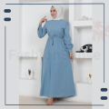 FashionSense Light Blue Hijab Abaya For Women. 