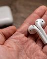 Wireless Bluetooth Connecting Earpods White Color Water Proof Stereo Supported Heatset. 