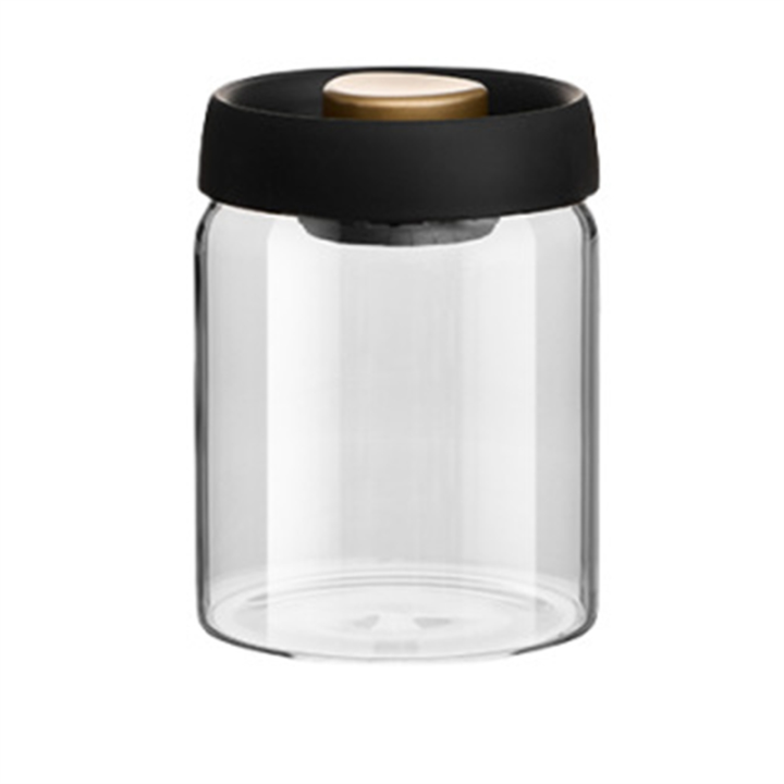 Coffee Beans Vacuum Sealed Tank Household Moisture-Proof Air Extraction Airtight Container Food Storage Jars, Easy Install Easy to Use C