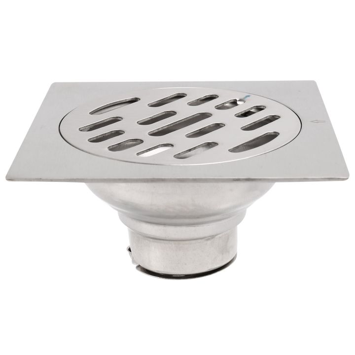 Thick Stainless Steel Anti-Odor Hotel Bathroom Shower Drain 100X100m