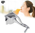 SP Dealz Manual Fruit Juicer, Selected Trend Juice Squeezer Aluminium Alloy Hand Press Juicer Lime Metal, for Juicing Lemons, Limes, Oranges, Metallic,. 