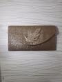 Fancy clutch bag with Long Chain. 
