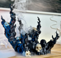 Spooky Controller Stand - PlayStation/Xbox Switch Halloween Scary Controller Stand Compatible for all Controllers and PC Controllers, Unique Halloween Desk Organizer for Gamers. 