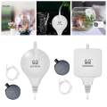 Aquarium Air Pump, Pump, Tank Aerator, Silent Power Saving Mini Aerator Pump, round. 