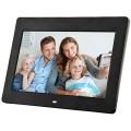 Discoball 10 inch Digital Photo Frame [ HD 720p TFT Bright LCD Display | 16:9 Widescreen ] (Black). 