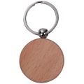 BRADOO-20 Pcs Blank Wood Wooden Keychain Diy Custom Wood Key Chains Key Tags Anti Lost Wood Accessories Gifts (Mixed Design). 