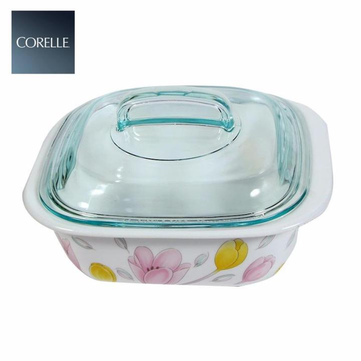 CORELLE%C2%AE%201.41L%20Square%20Baking%20Dish%20w/%20Glass%20Lid%20&%20Plastic%20Lid%20-%20Image%203